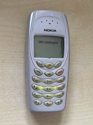Nokia 3410 argento testato - nokia,
