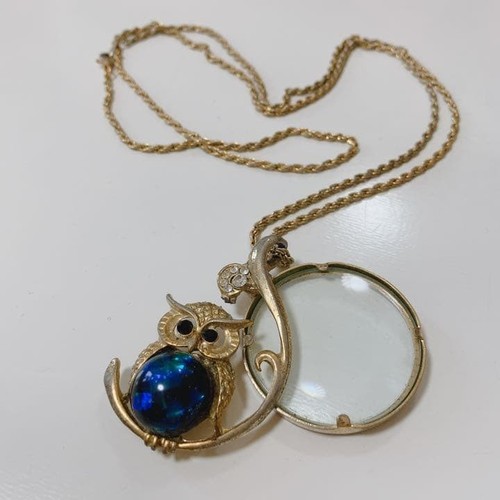 Collana con ciondolo - , gufo