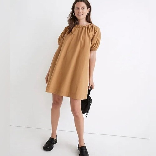 Mini abito madewell - madewell, popeline