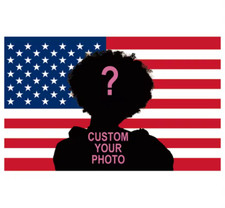 Custom American Flag Tapestry