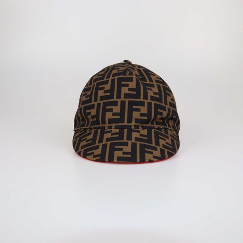 Fendi tobacco baseball cap - fendi, ff