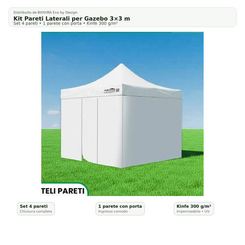 Kit pareti laterali - laterali, gazebo