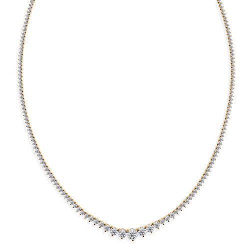 Collana tennis oro giallo - oro,