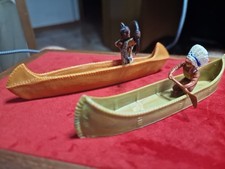 Lotto Indiani In Canoa Vintage