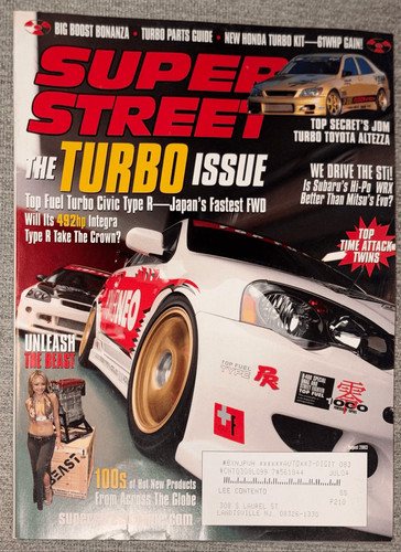August 2003 issue - , of