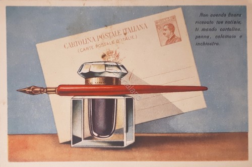 Cartolina pubblicitaria - cartolina,
