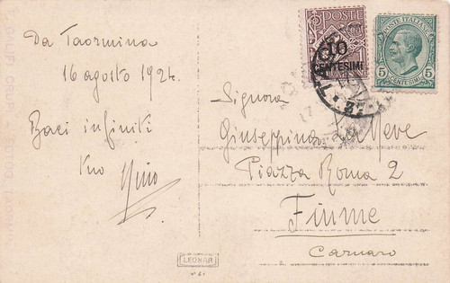 B2849 cartolina taormina a - da,