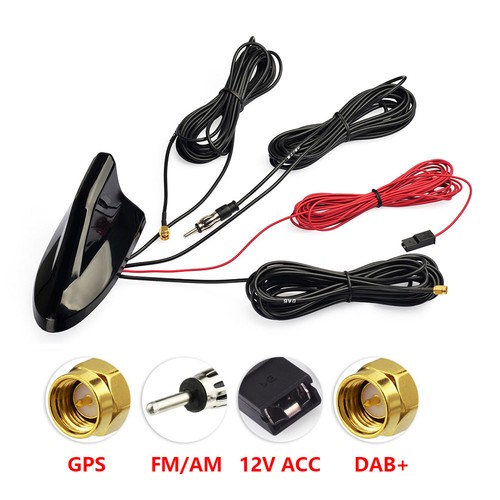Tetto auto pinna squalo gps - tetto,