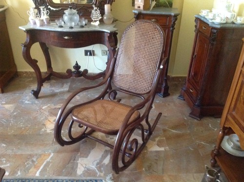 Thonet sedia dondolo - sedia,