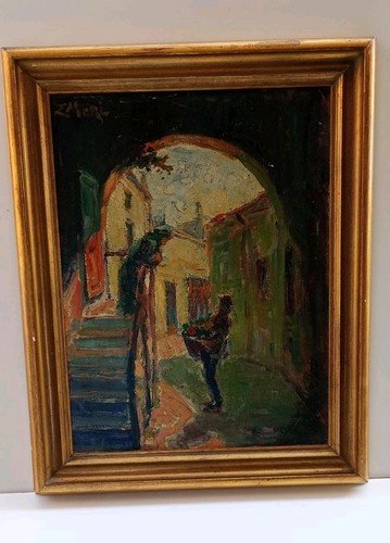 Quadro dipinto olio secolo - quadro,