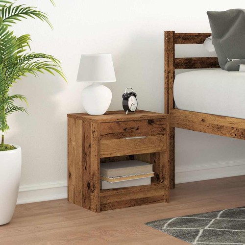 Comodino con cassetto legno - comodino,