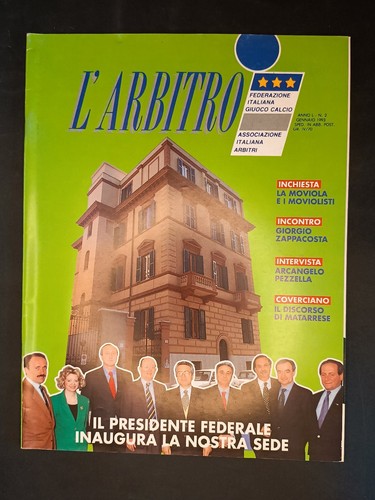 Rivista arbitro aia - rivista, figc