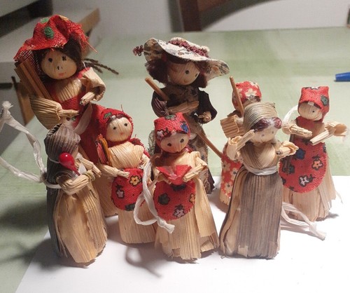 Lotto bamboline miniature - bamboline,