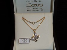 Collana funetta torchon oro