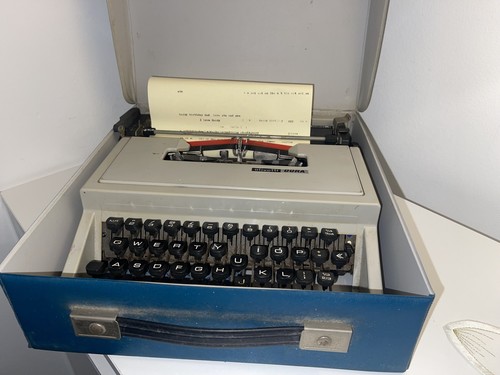 Vintage olivetti dora manual - olivetti,