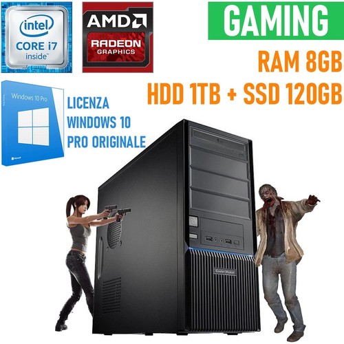 Computer assemblato gaming - pc,