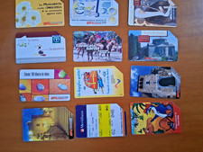 12 schede telefoniche rare