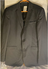 Giacca tuta lana due bottoni