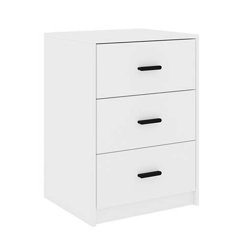 Comodino moderno bianco - , 3