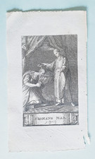stampa incisione d'epoca da