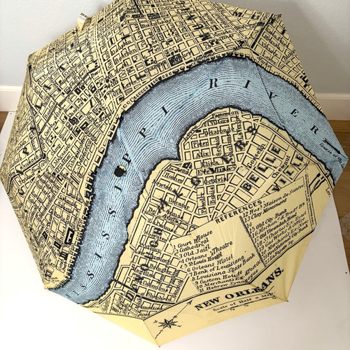 Ombrellone pieghevole mappa
