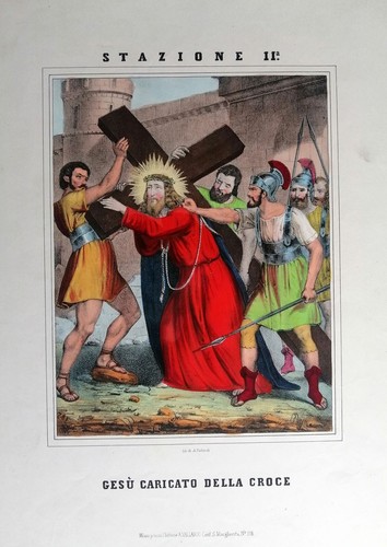 Via crucis stazione - via, ii