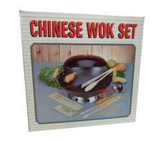 Set Wok Cinese Acciaio e