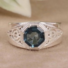 London Blue Topaz Ring,925
