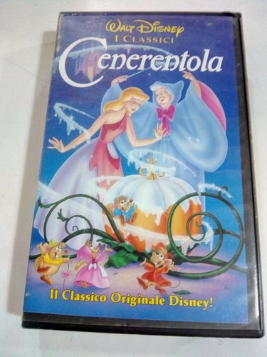 Vhs cassetta walt disney - walt,
