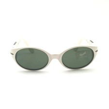Occhiali da sole persol donna vintage sunglasses bianchi firmati anni 90 ovale