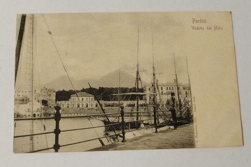 Cl720 cartolina portici veduta - cartolina,
