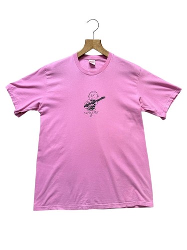 Shirt rosa supreme - t-shirt,