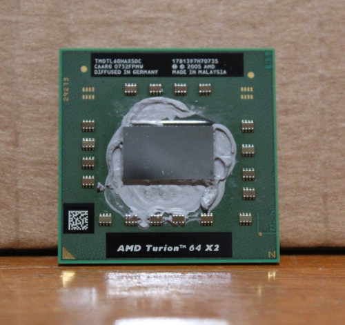 Cpu amd turion tl 60 - turion, 64