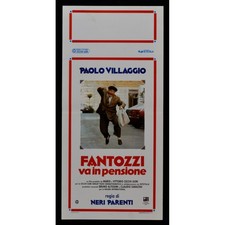 locandina FANTOZZI VA IN PENSIONE villaggio paolo neri parenti saraceni B66
