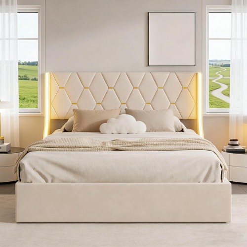 Brilverde letto imbottito - letto,