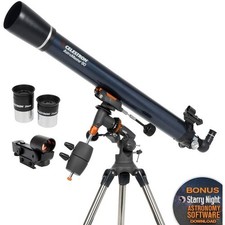 Celestron AstroMaster 90EQ 90 mm f/11 telescopio rifrattore