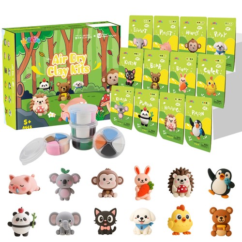 Air dry clay kit - air, for