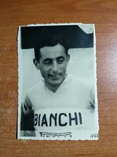 Foto Ciclismo/Cyclisme FAUSTO COPPI/Sq. Bianchi/Pirelli 1955 originale