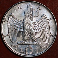 Italy Lira 1940 Vittorio