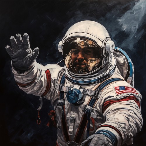 Russian cosmonaut - 🚀🌌,