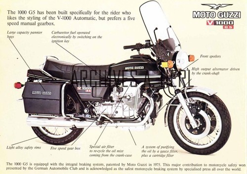 Moto guzzi v1000 - moto, g5