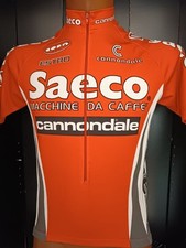 maglia originale ciclismo vintage team SAECO ESTRO CANNONDALE tg M