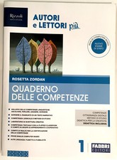 QUADERNO DELLE COMPETENZE ISBN 9788891533029 +DVD1 AUTORI E LETTORI ZORDAN 