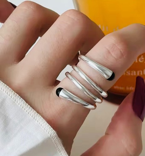 Anello argento sterling - in,