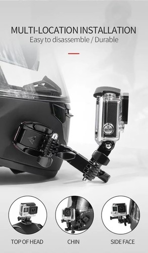 Supporto gopro adesivo - adesivo, casco