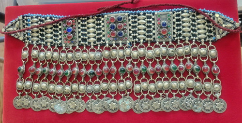 Collana kuchi afgano vintage - kuchi,