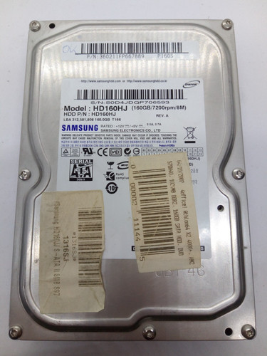Samsung 160 disco rigido - 160, gb