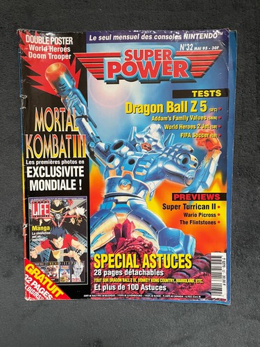 Magazine jeux vidéos super - magazine,