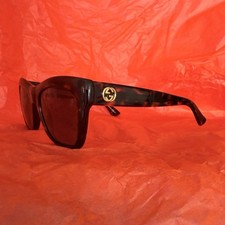 Gucci Square Black Acetate