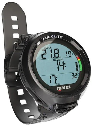 Dive computer puck - lite, black